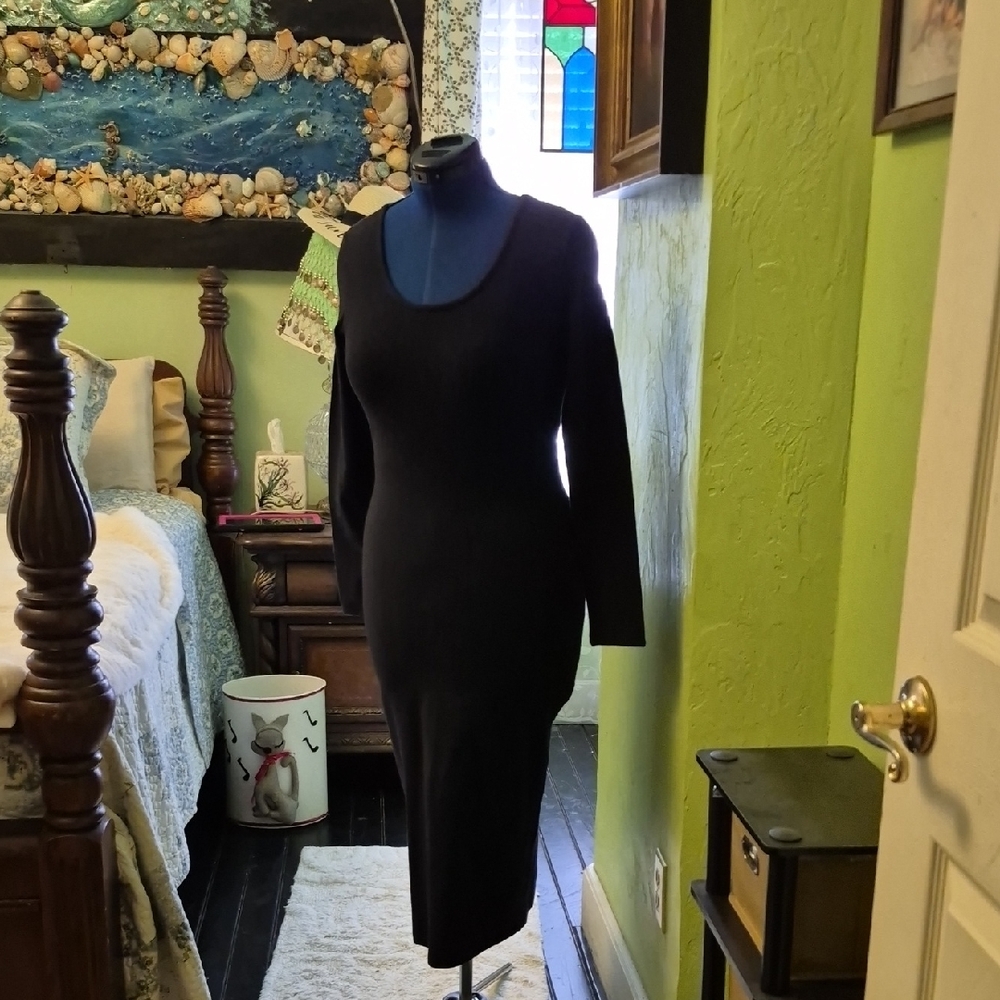 Deadly Dames"for Looks That Kill" by Michelle Pitt. Black Dress Sz.L.(#635B)
